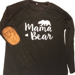 Mama bear long sleeve tee